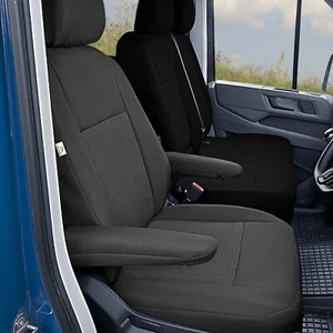 1 Fully tailored passenger seat cover for Volkswagen Crafter ( 2017 +) - Picture 1 of 3