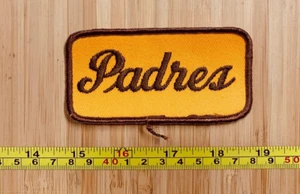 San Diego Padres Baseball Patch Vintage Sports NOS 70'S - Picture 1 of 2