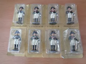 L150b Job Lot of 8 x Eaglemoss Napoleonic War Figure Doctor 1806-11 - Metal 1/32 - Picture 1 of 2