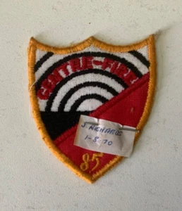 PATCH: CENTRE-FIRE J.RICHARDS 1/8/70 - Foto 1 di 2