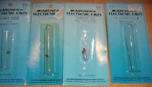 7 ARCHER ZENER DIODES 1 DIFFUSED RED LED MINI ,# 276-562,276-564,276-042,276-563 - Picture 1 of 1