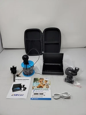 Cámara de pesca submarina Zxbvsu, buscador de peces portátil con pantalla de 4,3 pulgadas Foto 1 de 4