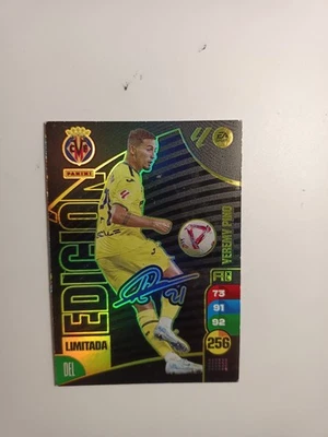 Carta Limitada Firmada Yeremy Pino 2024-25 - Imagen 1 de 3