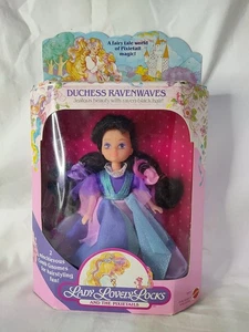 1986 Mattel Lady Lovely Locks & The Pixietails Duchess Ravenwaves Puppe Vintage Neu - Bild 1 von 11