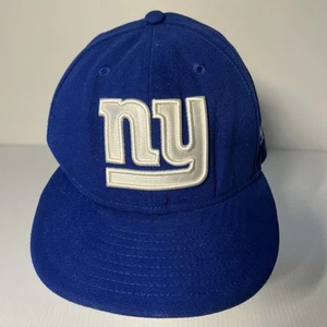 Odell Beckham Jr Signature Collection Hat Cap Fitted Mens 7 1/2 Giants Blue Auto - Picture 1 of 20