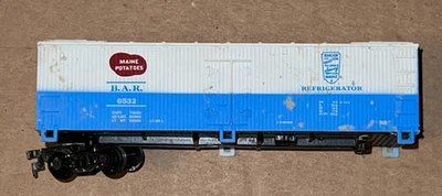 Life-Like HO Wood Side Reefer Car, Bangor & Aroostook, #6532 - Image 1 of 3