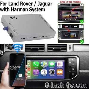 Wireless Carplay & Android Auto For Land Rover / Jaguar with Harman System 8inch - Foto 1 di 16