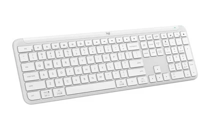 LOGITECH SIGNATURE SLIM K950 WIRELESS KEYBOARD SLEEK QUIET TYPING - WHITE - Изображение 1 из 4
