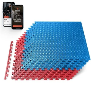 SQUATZ 10pcs Gym Mat – Easy to Assemble/Disassemble, High-Density EVA Foam - Picture 1 of 7