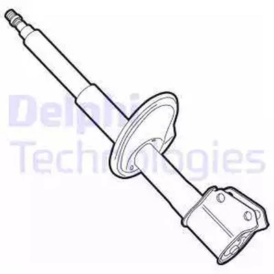 1x ORIGINAL® Delphi KG10092 Stoßdämpfer Vorne passend für Citroën C3 II - Bild 1 von 4