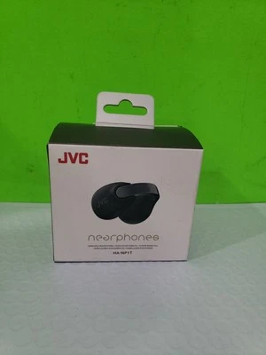 JVC Nearphones Open Ear-Cuffs Headphones (HA-NP1T-B) Black Open Box