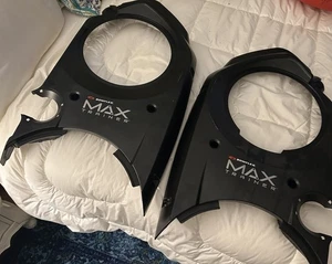 2 Front Back Bowflex Max Black M3 + Models Shroud Case Cover Panel Console - Picture 1 of 7