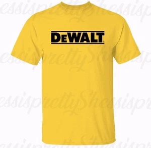 Dewalt T-shirt, Dewalt clothing for men, Dewalt equipment, size S-XXL - Picture 1 of 6