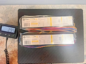 2× GE ProLine T8 Electronic Ballasts GE432-120RES-DIY 120V 4-Lamp Fluorescent – - Picture 1 of 1