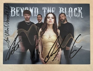 Autogrammkarte Beyond The Black 2025 handsigniert  Rising High - Bild 1 von 1