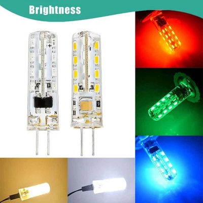 G4 LED 24LED SMD 3014  2W 2 Watt Red Green Blue Light  Capsule Bulb DC 12V UK - Image 1 of 4