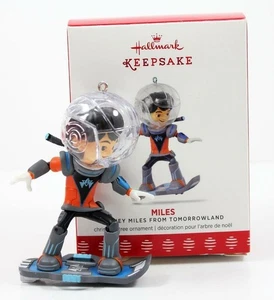 Hallmark KS 2017 Disney Tomorrowland Miles Hoverboard Ornamento QXD6151 NUEVO - Imagen 1 de 9