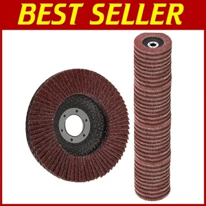 Durable 40-Piece Flap Discs 4.5 Inch - Aluminium Oxide for High Performance - Picture 1 of 4