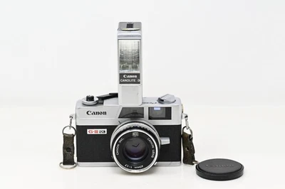 Canon Canonet QL17 G-III 35mm Rangefinder w/ Flash– #B133 - Image 1 of 4