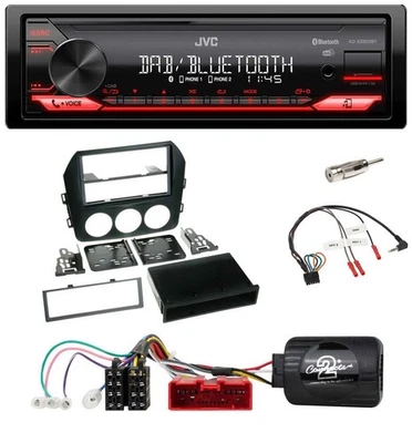 JVC Bluetooth USB DAB Lenkrad Autoradio für Mazda MX 5 NC 2009-2015 - Bild 1 von 4