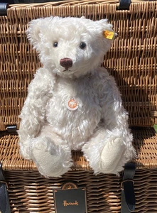 Steiff Classic Teddy Bear White Mohair 43cm - GROWLER - EAN:004995 - Picture 1 of 16