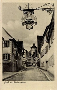 Ak Niederstetten in Württemberg, Straßenpartie - 4563997 - Picture 1 of 2