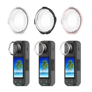 For Insta360 X5 Protective Glass Optical Glass X5 Lens Case Tempered Film Mirror - Picture 1 of 27
