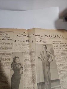 Chicago Daily News For And About Women 1950 Women's History - Picture 1 of 3