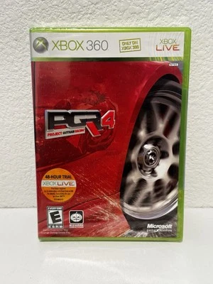 Project Gotham Racing 4 (Microsoft Xbox 360, 2007) Brand New Factory Sealed Rare - Image 1 of 4