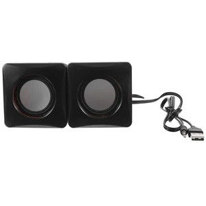 Mini głośnik Małe przewodowe przenośne głośniki z przewodem zasilanym USB - Zdjęcie 1 z 12