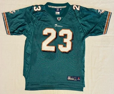 Camiseta deportiva juvenil Reebok Miami Dolphins verde azulado Ronnie marrón-XL (18-20) Foto 1 de 3