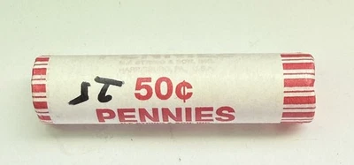 ( 1 roll )  2025 P Lincoln Penny Shield Cents BU Roll  - Image 1 of 4