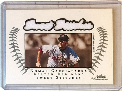 Nomar Garciaparra 2003 Fleer Showcase Sweet Stitches Jersey #SS-NG 458/899 (MEM) - Image 1 of 2
