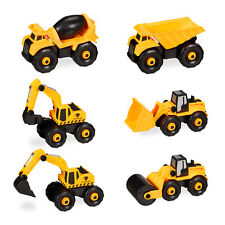 Baustellenfahrzeuge Kinder, Auto Spielzeug, Minibagger, Baufahrzeuge, Bagger Set