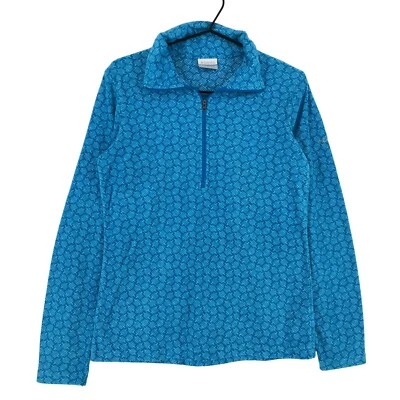 Suéter Jersey COLUMBIA 1/4 Cremallera Cuello Polar Mujer Talla S Foto 1 de 4