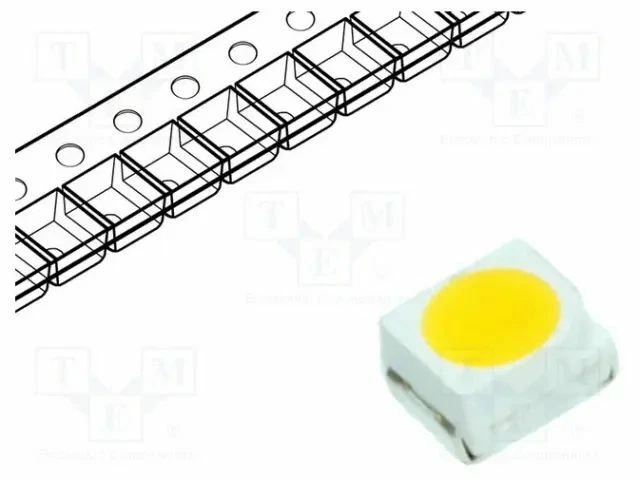 Ed SMD 3528,PCC2 1700÷2500mcd 120°Bianco Caldo 20mA 2,8÷3,4V WW-WRA30TS-Q - Immagine 1 di 1