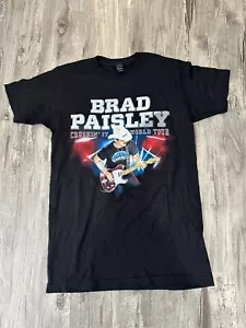 Brad Paisley Crushing It Tour Small Black T-Shirt - Picture 1 of 3