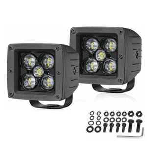 2X 3"inch LED Work Light Bar Spot Cube Pods Driving Fog Lamp Off Road Truck ATV - Picture 1 of 8