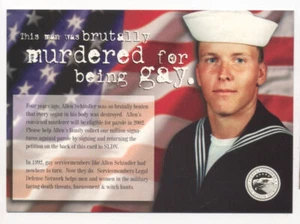 Navy Sailor MURDERED For BEING GAY Servicemembers Legal Defense Network 1990s - Bild 1 von 2