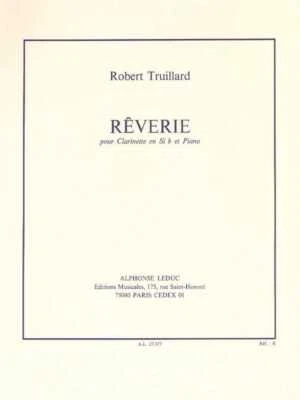 Partition Robert truillard: reverie pour clarinet/piano - Photo 1/2