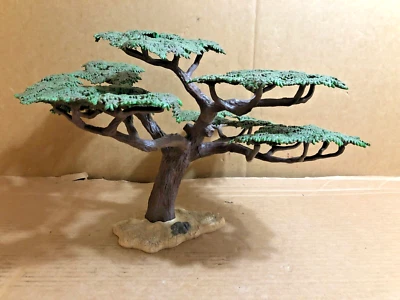 Schleich S - 11" Alto Plástico Acacia Paraguas Árbol No. 30654 Retirado 2013 ** Foto 1 de 4