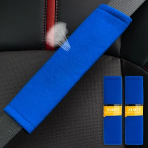 Car Seat Belt Shoulder Pad Cover Cushion Protector Harness Comfortable Driving - Picture 1 of 7