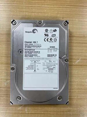 SEAGATE 10k.7 ST373207LW 73GB 10000 RPM ULTRA320 68PIN SCSI Internal Hard Drive - Bild 1 von 4