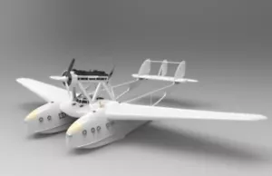 savoia marchettism55x Italo balbo 1:72 - Foto 1 di 16