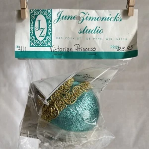 June Zimonick's Studio "VICTORIAN PRINCESS" Beaded Ornament Kit #411 :: UNOPENED - Picture 1 of 10