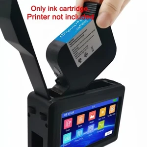 Quick Dry Ink Cartridge for Handheld Inkjet Printer 12.7mm Black - Picture 1 of 7