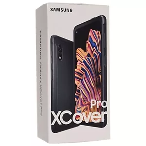 Samsung Galaxy XCover Pro Entr Ed 4G Black 64GB + 4GB Dual-SIM Unlocked NEW - Picture 1 of 2