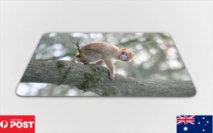 ALFOMBRA DE ESCRITORIO ANTIDESLIZANTE PARA MOUSE PAD|LINDA ADORABLE MONO MARRÓN 14 - Imagen 1 de 3