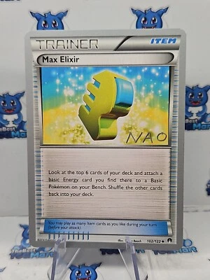 Max Elixir - 102/122 - Pokemon Breakpoint XY World Championships 2018 LP - Image 1 of 2