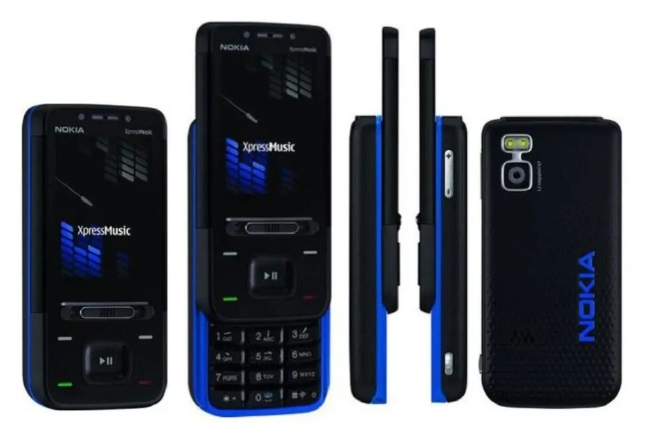 Nokia 5610 XpressMusic 3G Original FM Radio GSM Symbian 3.15MP Slide Phone - Immagine 1 di 4